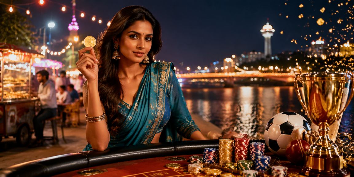 Slot reels spinning with Indian currency symbols
