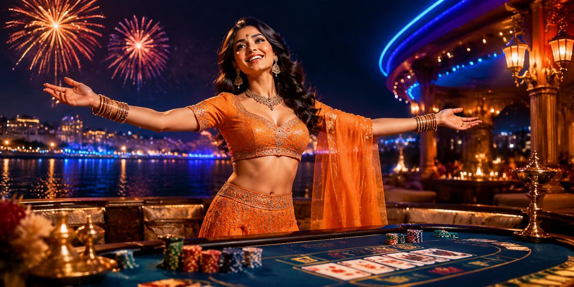 Teen Patti cards and betting chips in a lively game